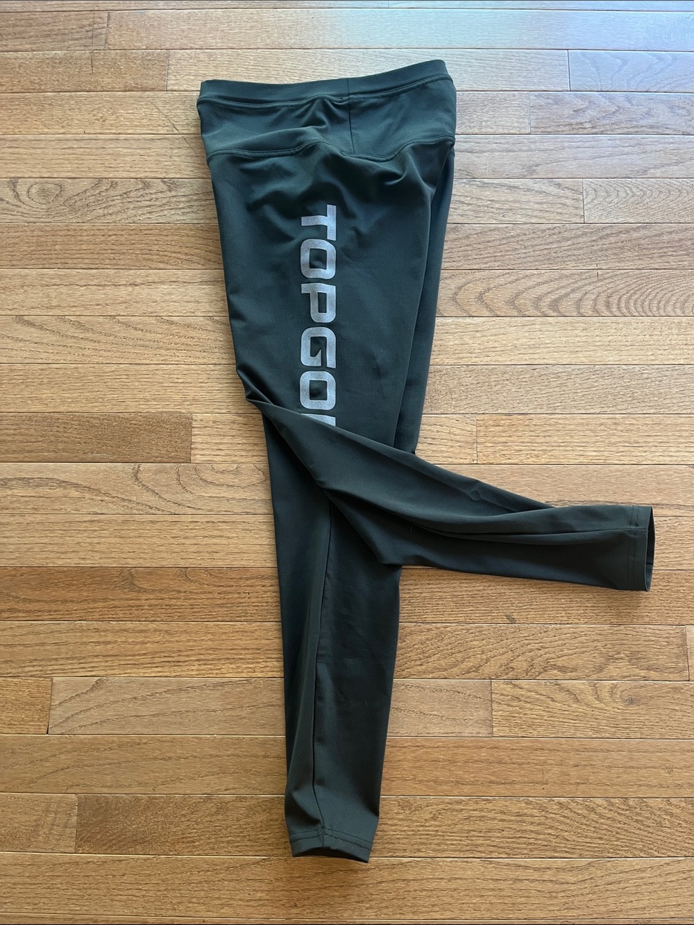TOPGOLF women Black Athletic Leggings with Side Logo